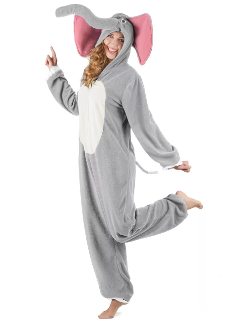 Photo du produit Déguisement éléphant gris femme