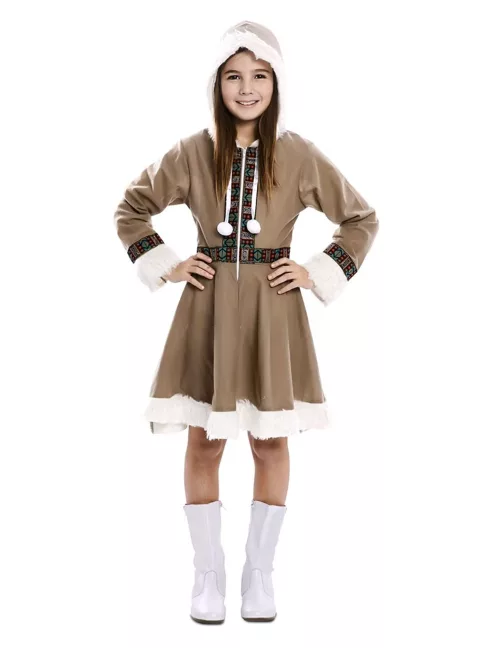 Photo du produit Déguisement robe esquimau fille