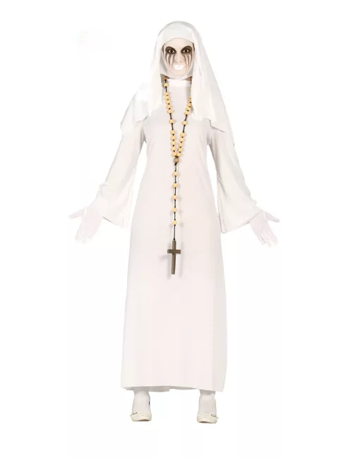 Photo du produit Déguisement fantôme nonne femme