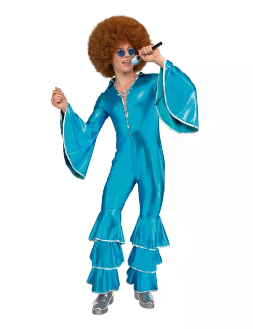 Photo du produit Déguisement fièvre samedi soir bleu homme