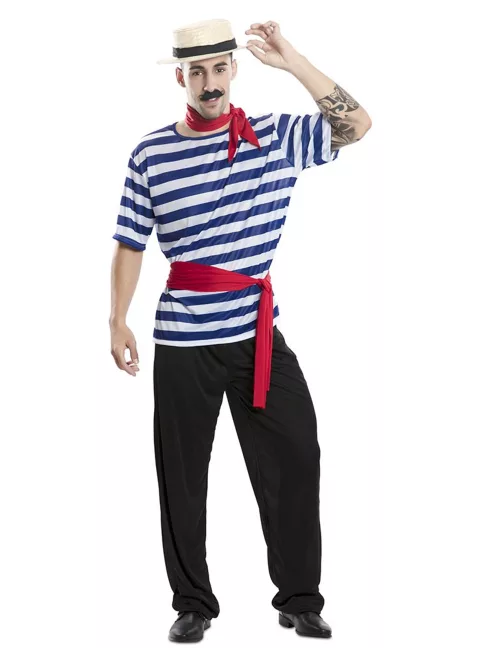 Photo du produit Déguisement gondolier adulte