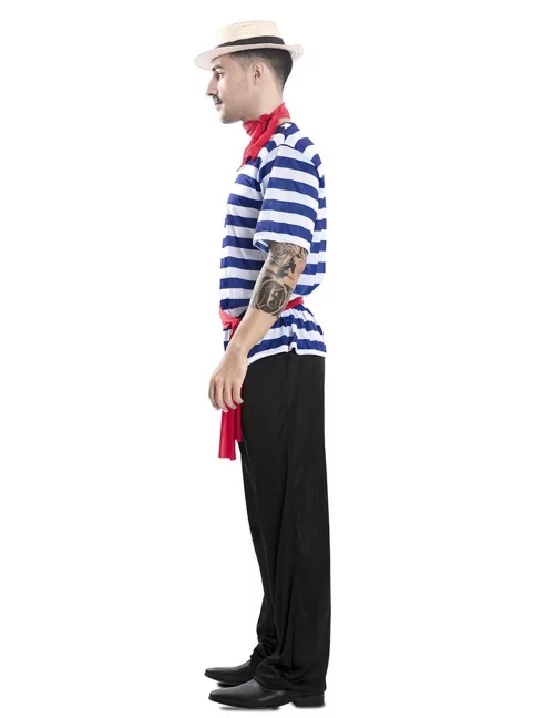 Photo du produit Déguisement gondolier adulte