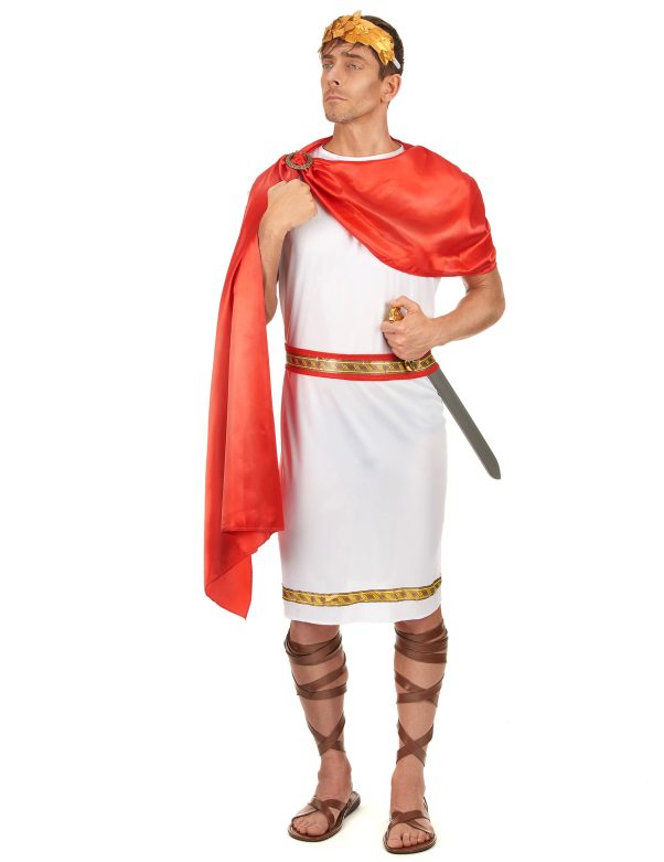 Photo du produit Déguisement romain avec couronne grande taille homme