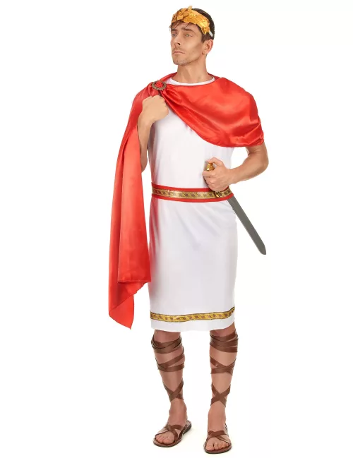Photo du produit Déguisement romain avec couronne grande taille homme