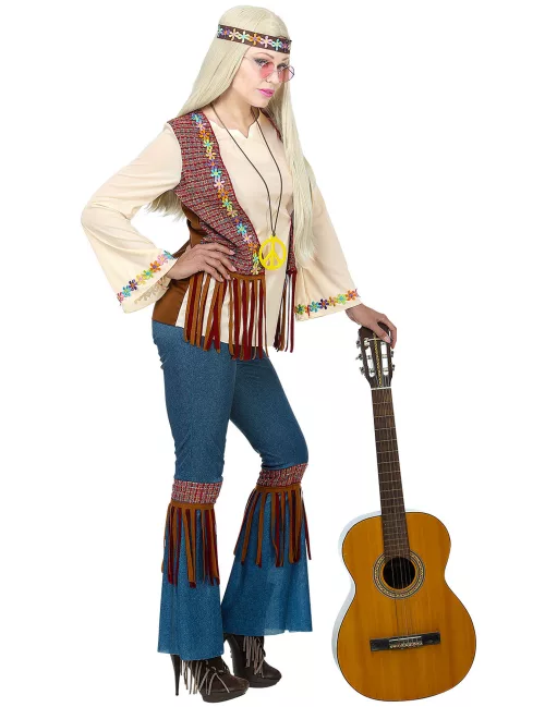 Photo du produit Déguisement hippie peace femme