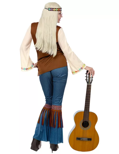 Photo du produit Déguisement hippie peace femme