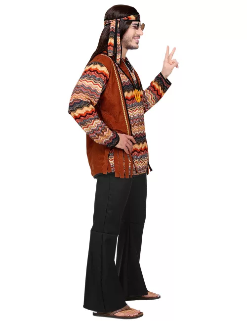 Photo du produit Déguisement hippie nature homme