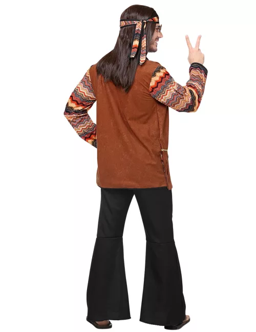 Photo du produit Déguisement hippie nature homme