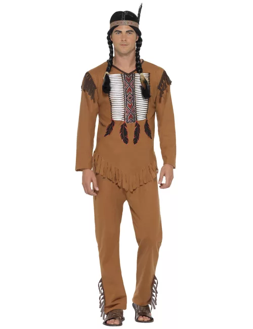 Photo du produit Déguisement indien avec franges homme
