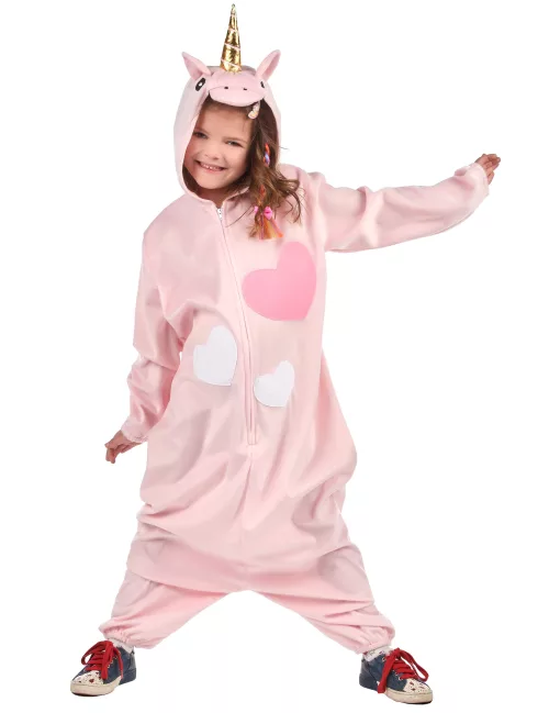 Photo du produit Déguisement licorne rose fille