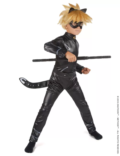 Photo du produit Déguisement Miraculous Chat noir garçon
