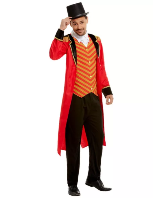 Photo du produit Déguisement Monsieur Loyal rouge homme