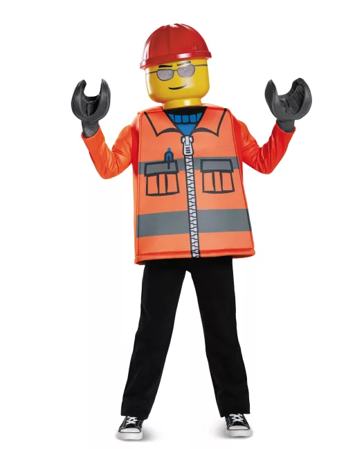 Photo du produit Déguisement ouvrier de chantier LEGO® garçon