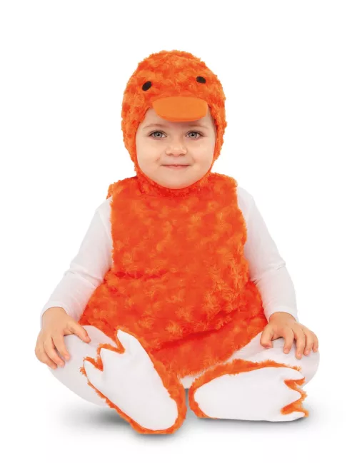 Photo du produit Déguisement petit canard peluche orange
