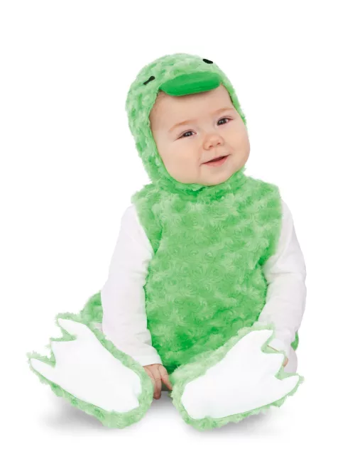 Photo du produit Déguisement petit canard peluche vert