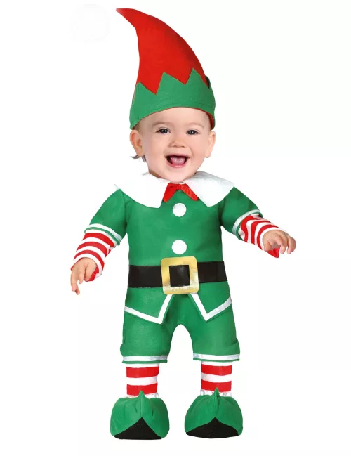 Photo du produit Déguisement petit lutin de Noël bébé