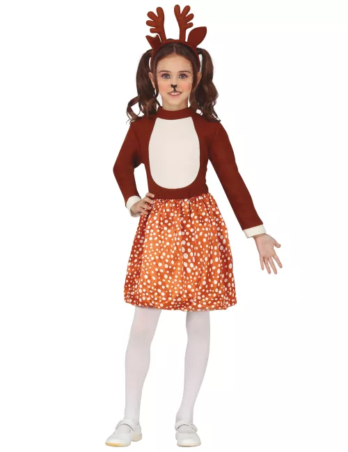 Photo du produit Déguisement petit renne de Noël fille