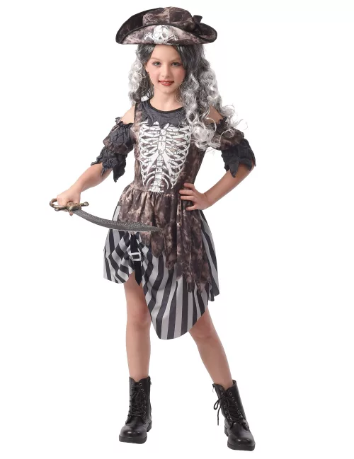 Photo du produit Déguisement pirate fantôme fille