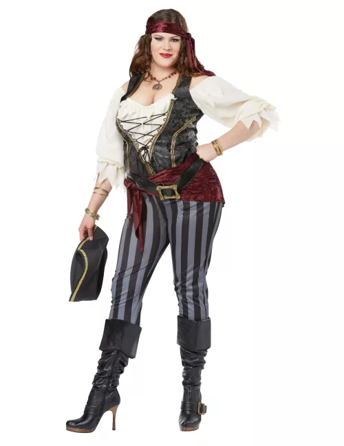 Photo du produit Déguisement pirate grande taille luxe femme