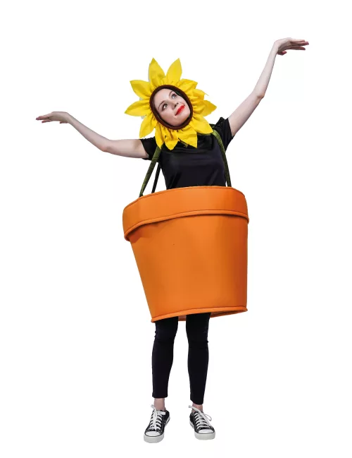 Photo du produit Déguisement pot de fleur adulte