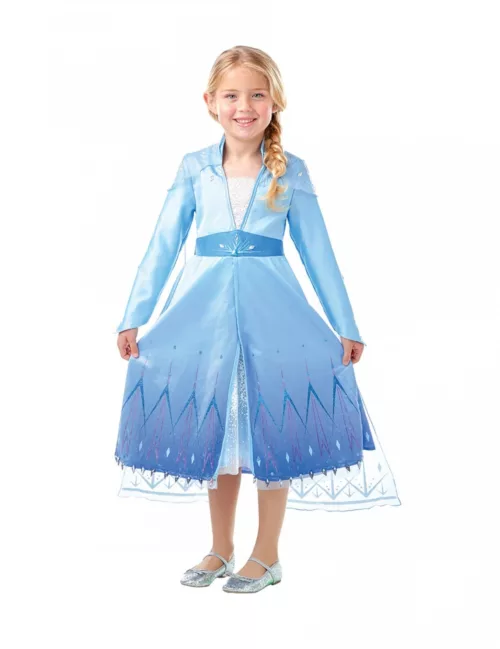 Photo du produit Déguisement premium Elsa La Reine des Neiges 2 fille