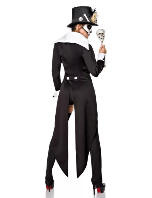 Photo du produit Déguisement prêtresse squelette sexy luxe femme