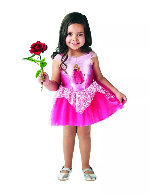 Photo du produit Déguisement Princesse Ballerine Aurore rose fille