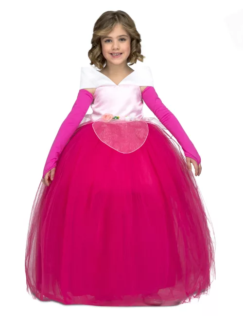 Photo du produit Déguisement princesse de bal rose fille