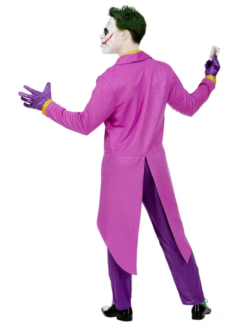 Photo du produit Déguisement psychopathe fou violet homme