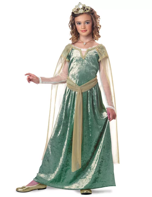 Photo du produit Déguisement reine Guenièvre luxe fille
