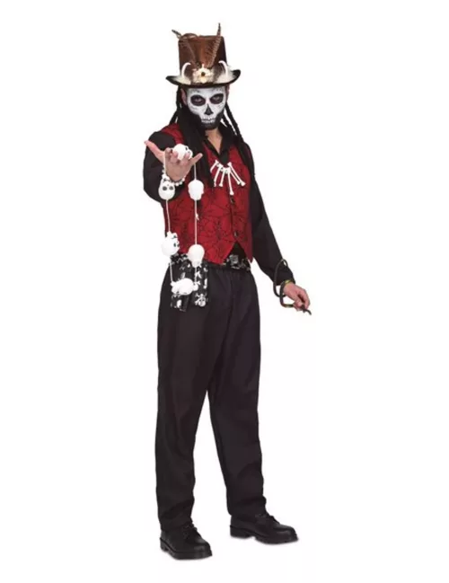 Photo du produit Déguisement sorcier vaudou homme