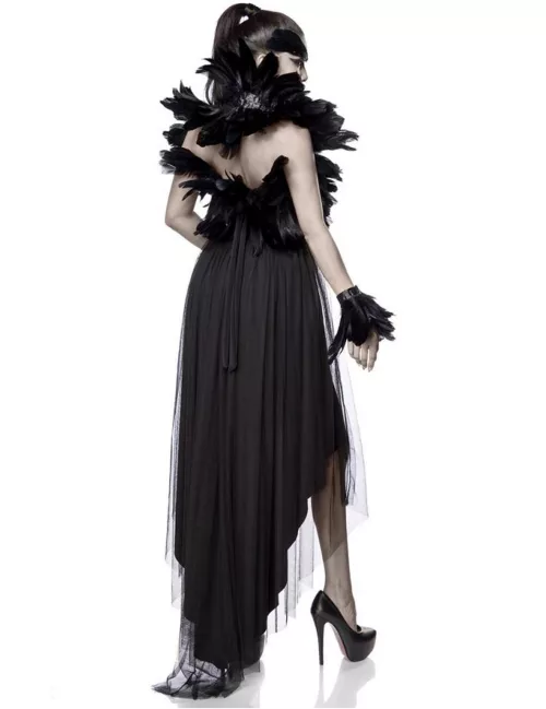 Photo du produit Déguisement sorcière corbeau luxe femme
