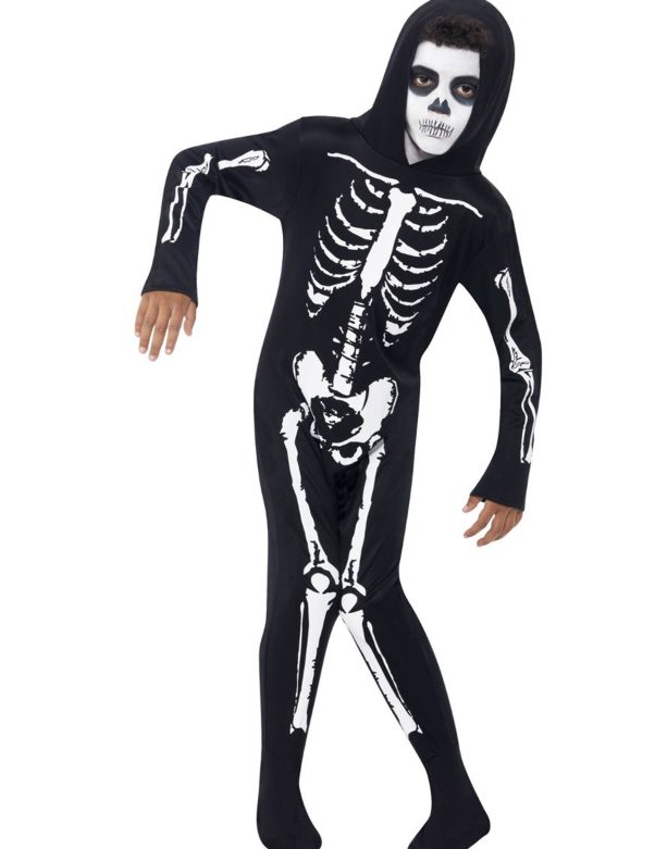 Photo du produit Déguisement squelette combi noir enfant