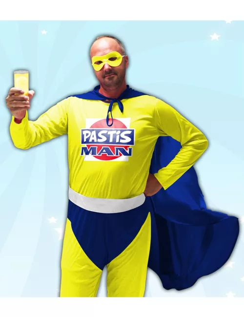 Photo du produit Déguisement Super Pastis Man