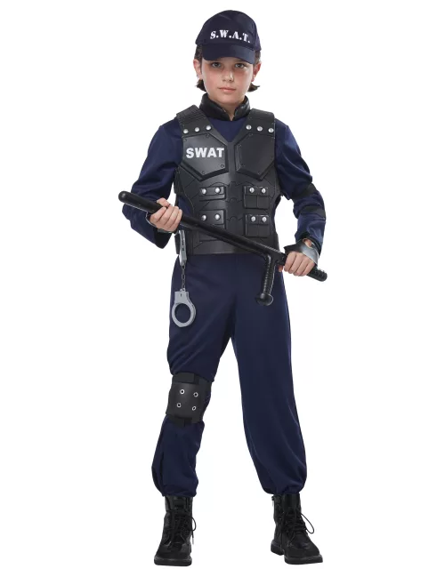 Photo du produit Déguisement swat luxe enfant