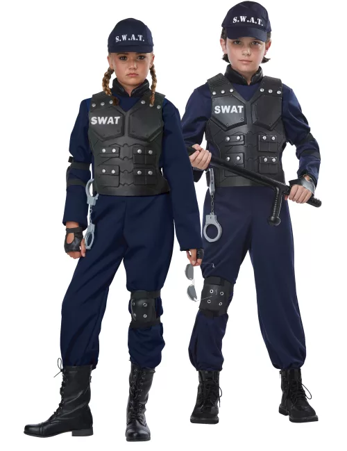 Photo du produit Déguisement swat luxe enfant