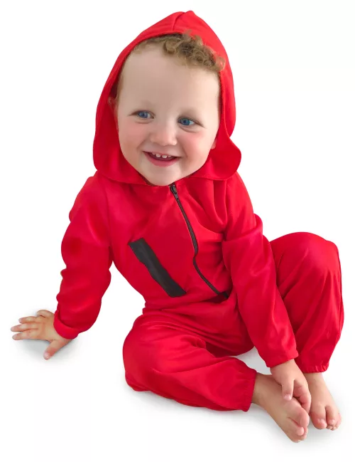 Photo du produit Déguisement voleur rouge bébé