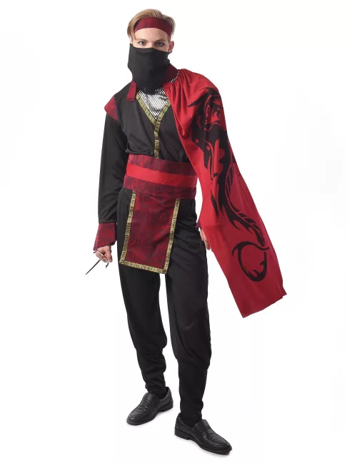 Photo du produit Déguisement Yakusa rouge homme