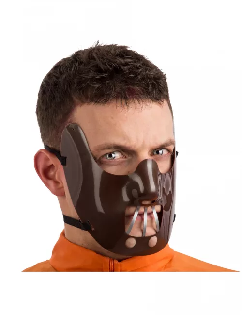 Photo du produit Demi masque cannibale adulte