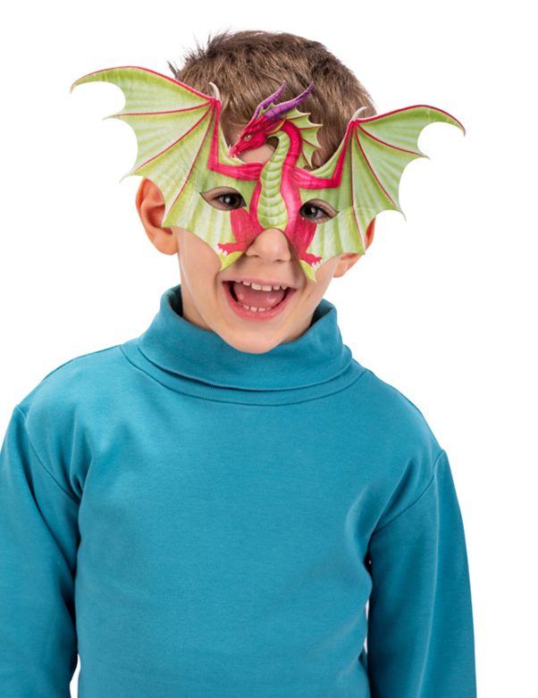 Photo du produit Demi masque dragon enfant
