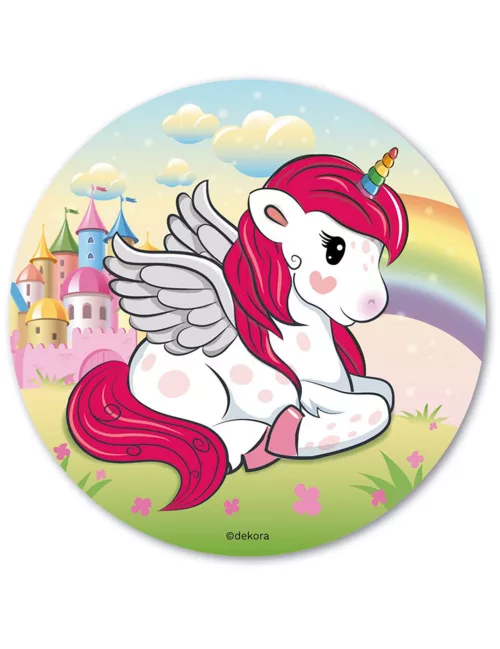 Photo du produit Disque azyme Licorne 20 cm