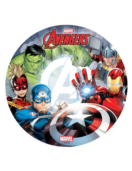 Photo du produit Disque en azyme Avengers 20 cm