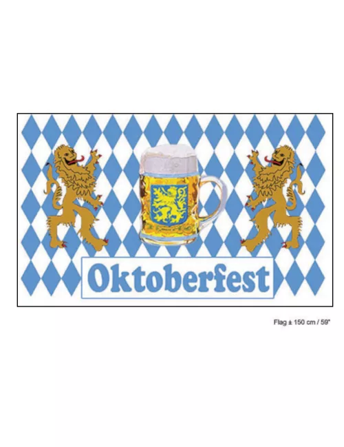 Photo du produit Drapeau fête de la bière 40 x 60 cm
