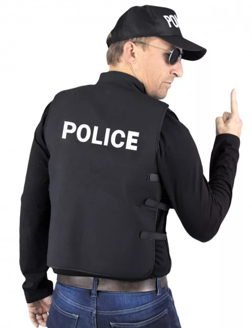 Photo du produit Faux gilet pare-balles police adulte