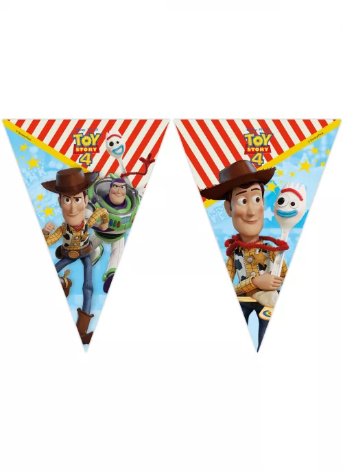 Photo du produit Guirlande 9 fanions Toy Story 4 2,3 m