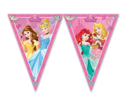 Photo du produit Guirlande fanions Princesses Disney