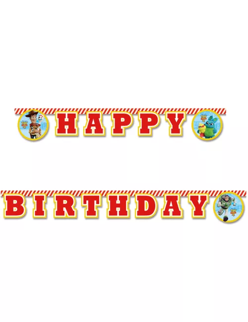 Photo du produit Guirlande Happy Birthday Toy Story 4