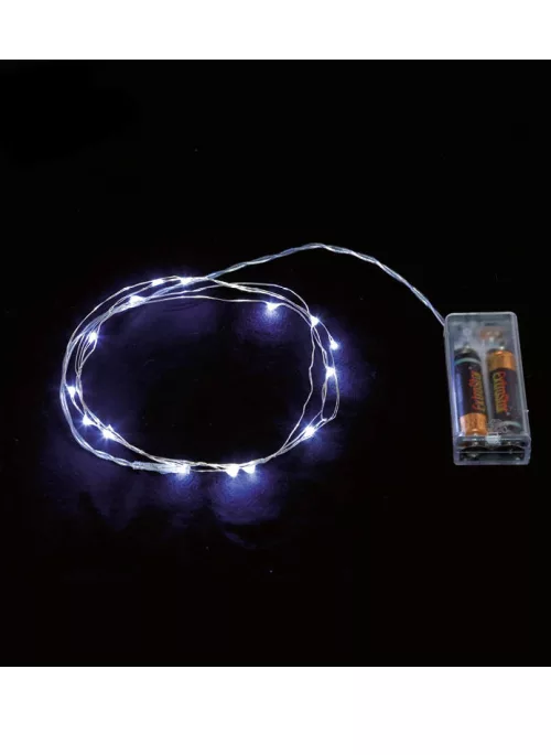 Photo du produit Guirlande lumineuse blanche 2 m