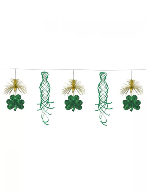 Photo du produit Guirlande suspension trèfles 3 m