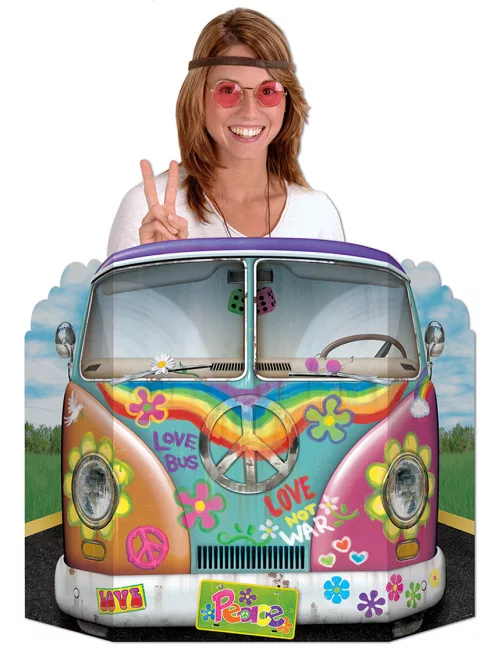 Photo du produit Passe-tête voiture hippie